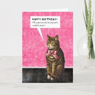 HAPPY BIRTHDAY - Dog Years Dead Card