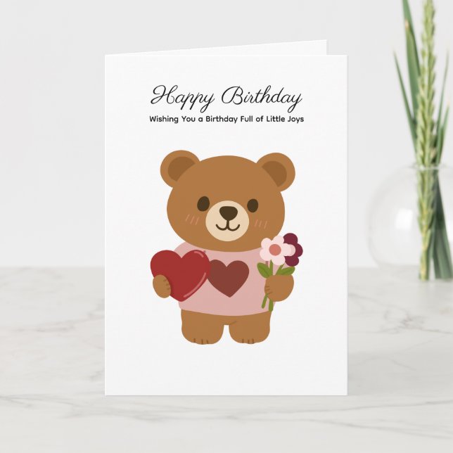 Happy Birthday dr Card (Front)