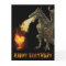 Happy Birthday Dragon Lover Fire Heart Card