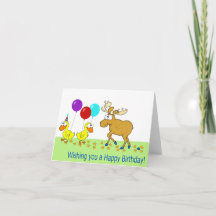Happy Birthday Duck Duck Moose