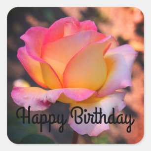 Happy Birthday Elle Rose #4-2 Stickers