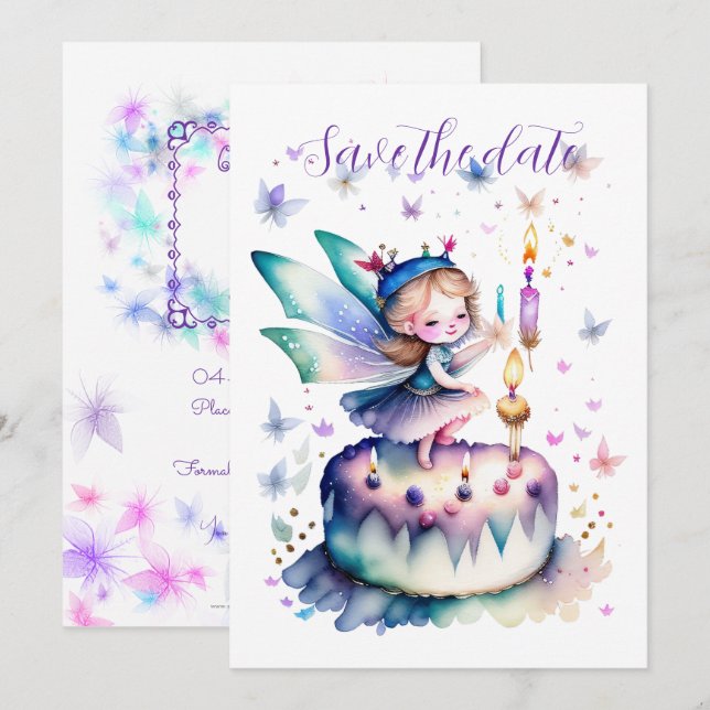 Happy Birthday Fairy 01 (Front/Back)