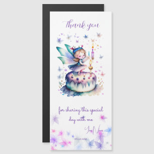 Happy Birthday Fairy 01 Magnetic Invitation