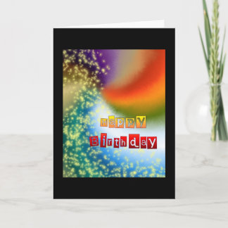 Happy Birthday Fairy Dust Card