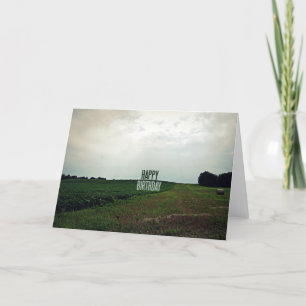 Happy Birthday Farmer Card