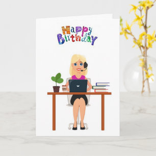 HAPPY BIRTHDAY **FAVORITE CO-WORKER*** CARD