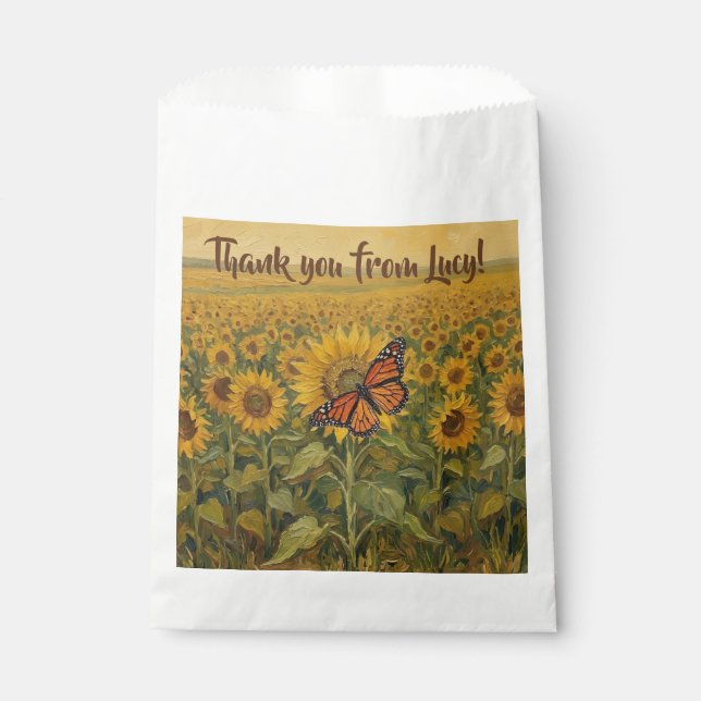 Happy Birthday Favour Bags (Front)