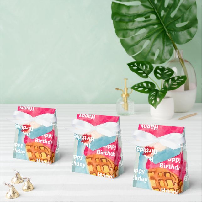 Happy Birthday Favour Box (Multiple)