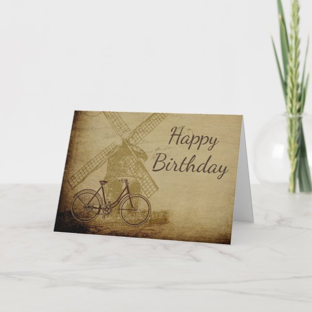 Happy Birthday Favourite Dutch person fun Card (Front)