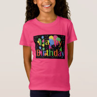 Happy Birthday, festive birthday celebration