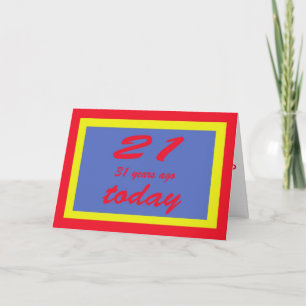 Happy birthday fifty two 52nd card