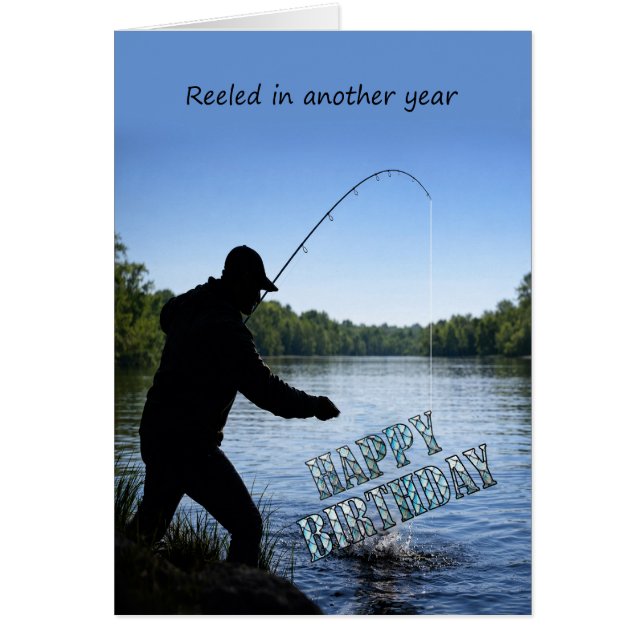Happy Birthday Fisherman  (Front)