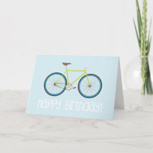Happy Birthday Fixie Card