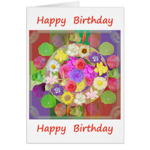 Happy Birthday : Flower Show