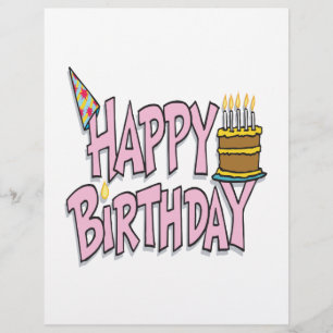 Happy Birthday Flyer