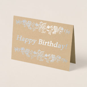 Happy Birthday! Foil Card