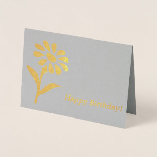 Happy Birthday! Foil Card