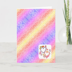 Happy Birthday Folded Greeting Card