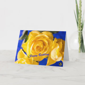 Happy Birthday Folding Card