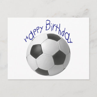 Happy Birthday Football Gifts Postcard
