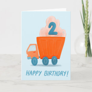 Happy Birthday for 2 Year Old Card