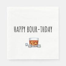 Happy Birthday for Bourbon Lover