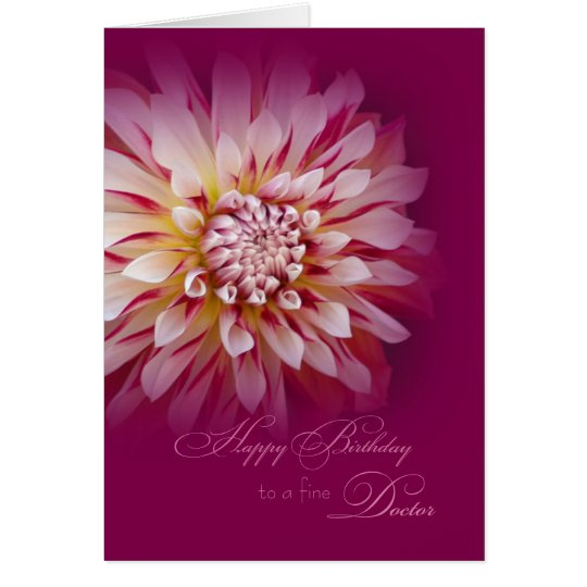Happy Birthday for Female Doctor Card