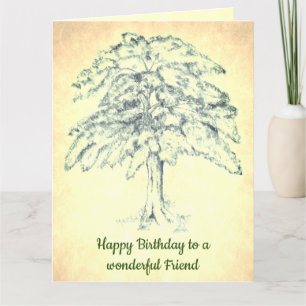 Happy Birthday Friend Card