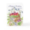 Happy Birthday Friend Flower Bucket Bouquet Card
