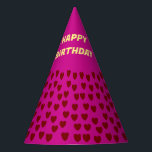 HAPPY BIRTHDAY FRIEND, MOM, DAD, SISTER, BROTHER PARTY HAT<br><div class="desc">THE DESIGN IS SUITABLE FOR BIRTHDAY PARTY.</div>