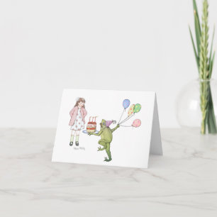 Happy Birthday Frog Card