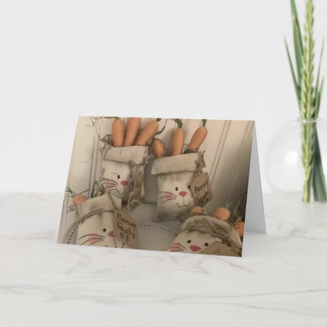 *HAPPY "BIRTHDAY* FROM ADORABLE BUNNIES CARD (Front)