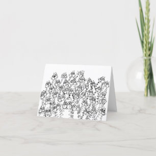 Happy Birthday from all of us Thank You Card