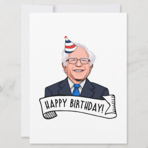 Happy Birthday From Bernie Sanders Card