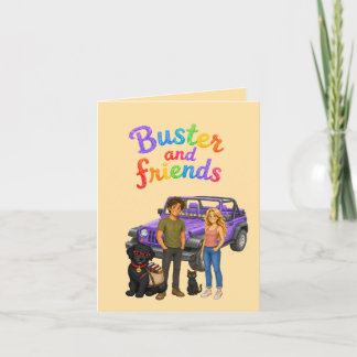 Happy Birthday from Buster Card
