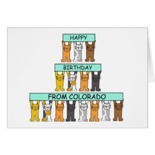 Happy Birthday from Colorado Cats