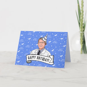 Happy Birthday From Doctor Fauci Thank You Card