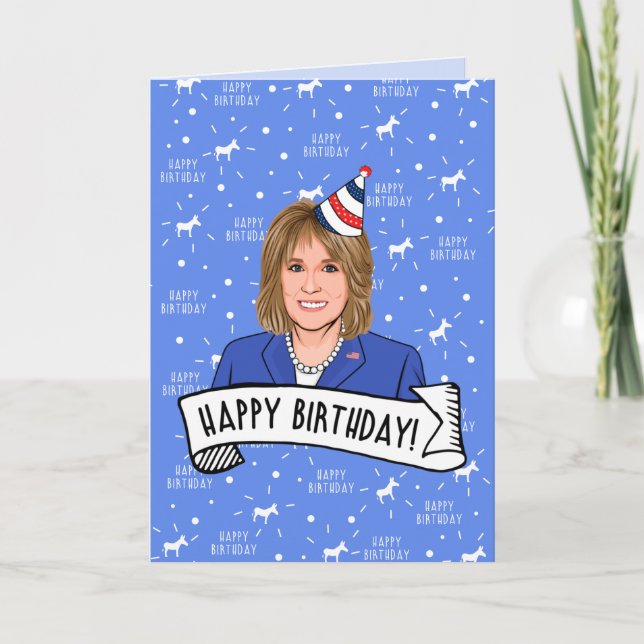 Happy Birthday From Jill Biden Card (Front)