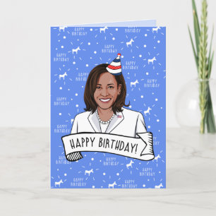 Happy Birthday from Kamala Harris Card