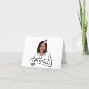 Happy Birthday from Kamala Harris Thank You Card