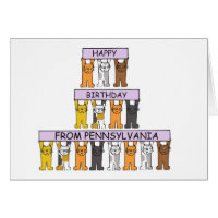Happy Birthday from Pennsylvania Cats