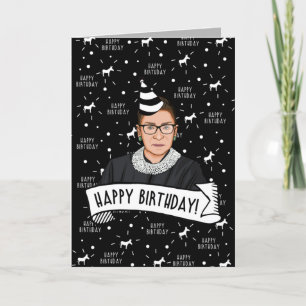 Happy Birthday From Ruth Bader Ginsburg Card