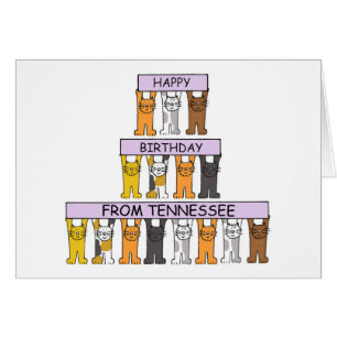 Happy Birthday from Tennessee Cats