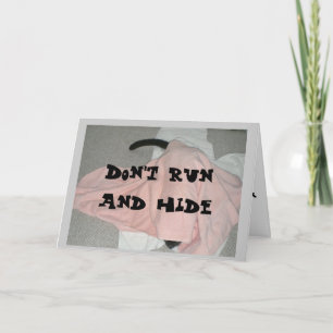 Happy Birthday from the Cat Card