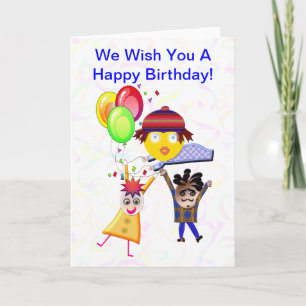 Happy Birthday From The Group Greeting Card 2