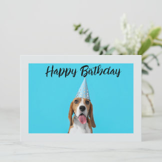Happy Birthday from your Best Friend Dog Photo Holiday Card