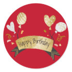 Happy Birthday, fun and festive design,