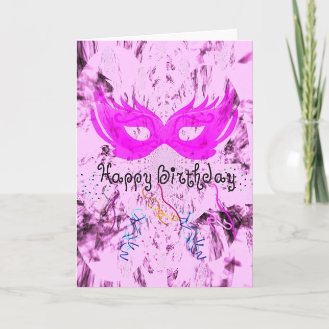 Happy Birthday Fun Card (Front)