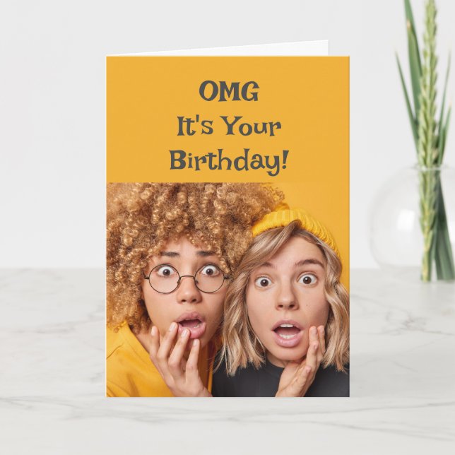  Happy Birthday Fun Humour For Anyone Card (Front)