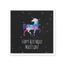 Happy Birthday Galaxy Unicorn